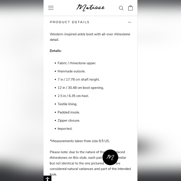 Matisse Harlow Rhinestone Boots - Picture 14 of 14